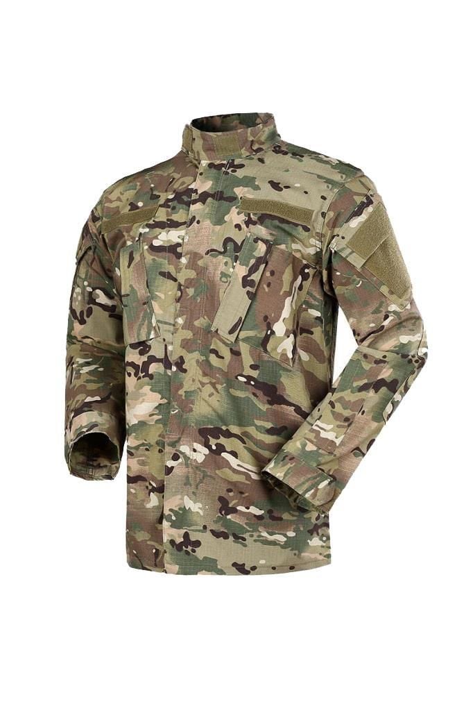 Single Sword Uzun Kollu Kamuflaj Gömlek- Multicam Taktik askeri gömlek MULTİCAM - 3XL
