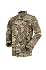 Single Sword Uzun Kollu Kamuflaj Gömlek- Multicam Taktik askeri gömlek MULTİCAM - 3XL