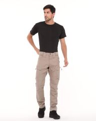 Single Sword Dayanıklı Erkek & Kadın Tactical Outdoor Koruma Taktik Pantolonu BEJ - 30