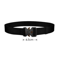 Single Sword Kobra Kemer - Taktik Outdoor ve Koruma Pantolon Kemeri Yerli 115 CM - SİYAH