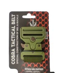 Single Sword Kobra Kemer - Taktik Outdoor ve Koruma Pantolon Kemeri Yerli 115 CM - HAKİ