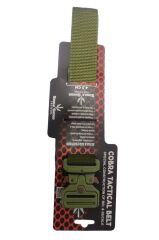 Single Sword Kobra Kemer - Taktik Outdoor ve Koruma Pantolon Kemeri Yerli 115 CM - HAKİ