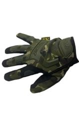Single Sword Mechanix Tam Parmak Eldiven KAMUFLAJ - XL