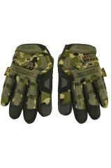 Single Sword Mechanix Tam Parmak Eldiven KAMUFLAJ - XL