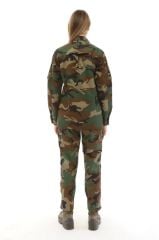 Single Sword Outdoor Softshell Su Geçirmez Kışlık Erkek Pantolon (Salopet Askılı), Kamuflaj Renk MULTİCAM - 3XL