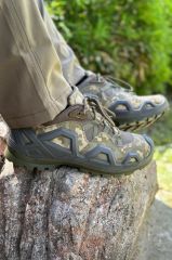 SS609 Nefes Alan Cordura Taktik Outdoor Kamuflaj Desen Özel Seri Ayakkabı PİKSEL - 45