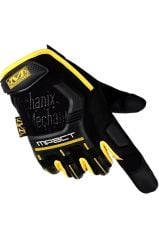 Single Sword Mechanix Tam Parmak Eldiven SARI - XL