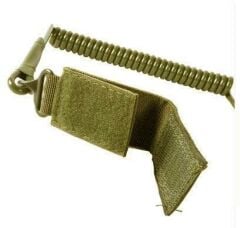 Single Sword Yaylı, Kancalı Emniyet İpi SİYAH