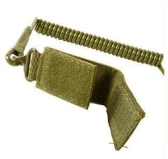 Single Sword Yaylı, Kancalı Emniyet İpi SİYAH