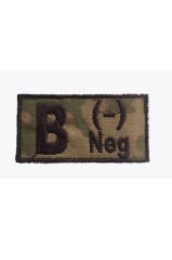 Single Sword Nakış Kan Grubu Patch - Peç JAN - AB RH (-)