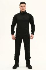 Single Sword Erkek&Kadın Taktik Kombat T-shirt SİYAH - 4XL