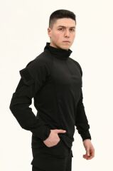Single Sword Erkek&Kadın Taktik Kombat T-shirt SİYAH - 4XL