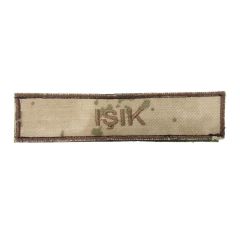 Single Sword Nakış İsimlik TUR ARMY