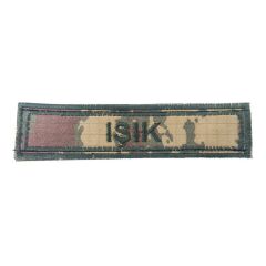Single Sword Nakış İsimlik TUR ARMY