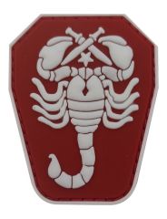 Single Sword Akrep Plastik Patch - Peç Küçük Boy 4Cm X 5,5Cm HAKİ