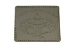 Single Sword Özel Kuvvetler Plastik Patch - Peç SİYAH