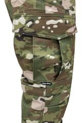 Single Sword Outdoor Taktik&Trekking Likralı Erkek&Kadın Pantolon M - MULTİCAM