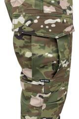 Single Sword Outdoor Taktik&Trekking Likralı Erkek&Kadın Pantolon M - MULTİCAM