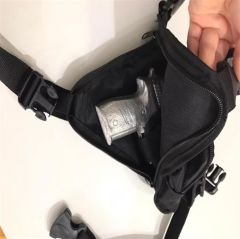 Single Sword Su Geçirmez Taktik Bel ve Bacak Çantası BEJ