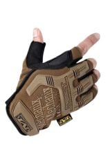 Mechanix Yarım Parmak Eldiven- Taktik Destekli Mexhanix Kadın Erken unisex Eldiven SARI - XL
