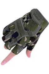 Mechanix Yarım Parmak Eldiven- Taktik Destekli Mexhanix Kadın Erken unisex Eldiven BEJ - L