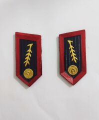 Single Sword plastik jandarma asayiş yaka spoletleri ASAYİŞ - ASAYİŞ