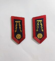 Single Sword plastik jandarma asayiş yaka spoletleri ASAYİŞ - ASAYİŞ