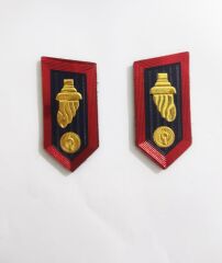 Single Sword plastik jandarma asayiş yaka spoletleri ASAYİŞ - ASAYİŞ