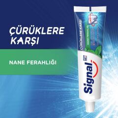 Signal Çürüklere Karşı Diş Macunu Nane Ferahlığı 100ML Signal Diş Macunu
