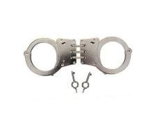 Single Sword EGM Menteşeli Çelik Polis Kelepçesi BEYAZ