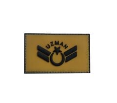 Single Sword Plastik Patch Peç Combat Rütbe BEJ - TĞM