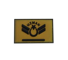 Single Sword Plastik Patch Peç Combat Rütbe BEJ - TĞM