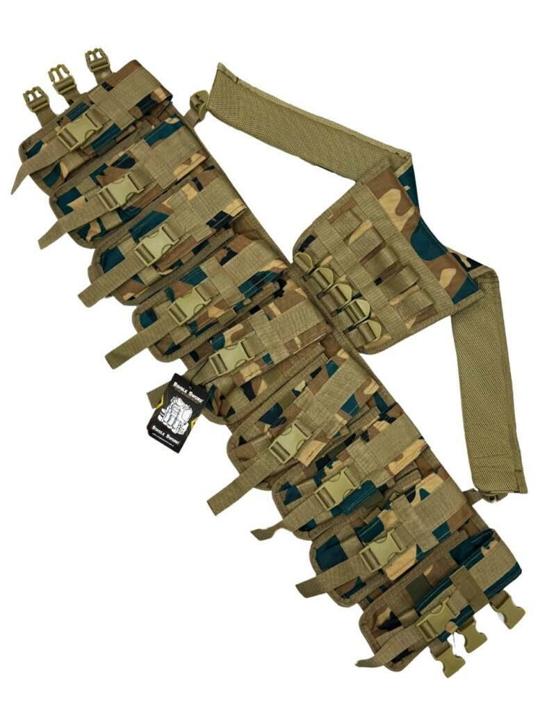 Single Sword 9 Şarjör Cepli Çeçen Tipi Taktik Hücum Yeleği USA