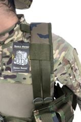 Single Sword 6 Şarjör Cepli, Arkası Çantalı Çeçen Yeleği USA