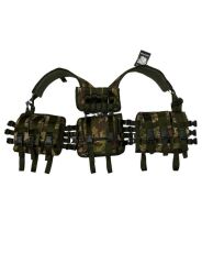 Single Sword 6 Şarjör Cepli, Arkası Çantalı Çeçen Yeleği MULTİCAM