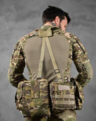 Single Sword Çeçen Yeleği Kolonlu Kod-1 MULTİCAM