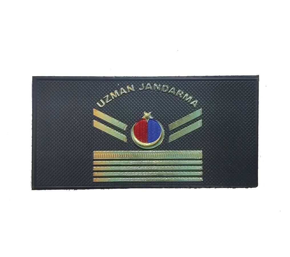 Single Sword ''Uzman Jandarma'' Yazılı Harici Mini Rütbe UZM.ÇVŞ.8