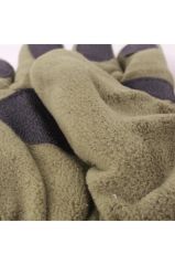 İşnar Polar Eldiven Erkek Kadın Unisex kaymaz Polar eldiven HAKİ