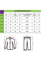 Unisex Çocuk Polis Kıyafeti (Şapka, Gömlek, Pantolon Takımı) Yunus - 8 - Yunus