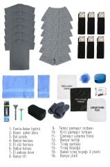 Single Sword 31 Parça Ekonomik Temel Acemi Bedelli Havacı Asker Seti 6 Lı