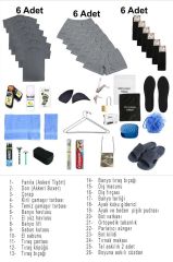 Single Sword 41 Parça Temel Acemi Bedelli Havacı Asker Seti 6 Lı