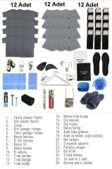 Single Sword 59 Parça Temel Acemi Bedelli Havacı Asker Seti 12 Li