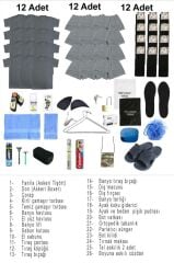 Single Sword 59 Parça Temel Acemi Bedelli Havacı Asker Seti 12 Li