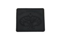 Single Sword Özel Kuvvetler Plastik Patch - Peç SİYAH