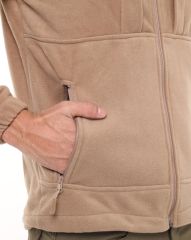 Single Sword Erkek&Kadın Tactical Garni Polar Mont-Hırka-Ceket BEJ - XL