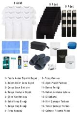 Single Sword 40 Parça Temel Acemi Bedelli Denizci Asker Seti 9 Lu İç Giyim