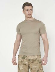 Single Sword SS Yakasıız Kısa Kol Tişört – LACOS Kumaş BEJ - 2XL