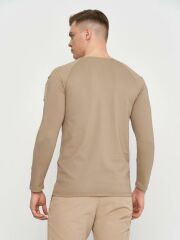 Single Sword SS Yakasıız Uzun Kol Tişört  LACOS Kumaş SİYAH - 2XL