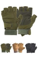 Single Sword BlackHawk Solag Taktik Eldiven Kesik Parmak 2XL - HAKİ