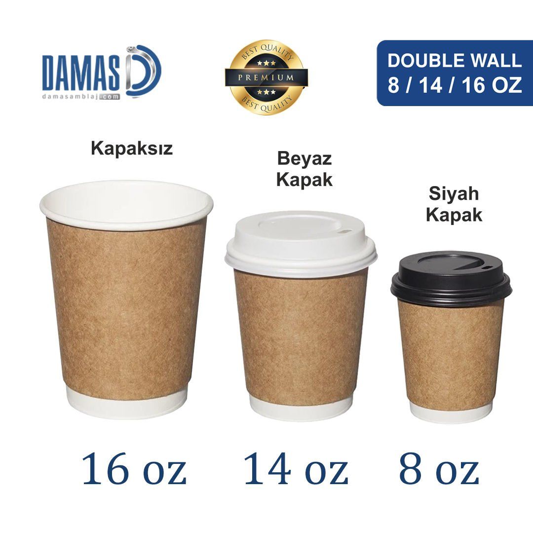 Double Kraft Bardak ( Baskısız )